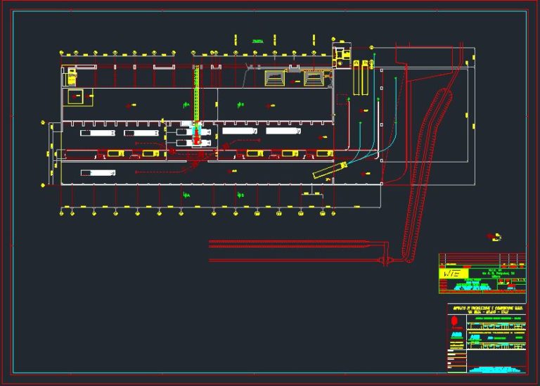 layout of area treatment hospital waste